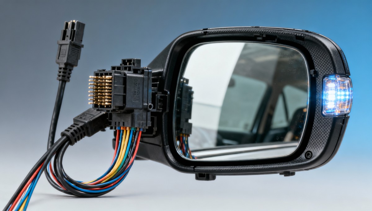 Side mirrors with integrated turn signals: How wiring complexity affects field repair time vs