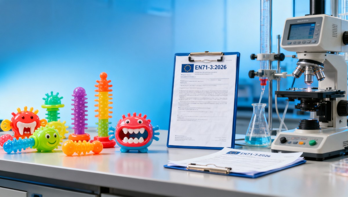 EU EN71-3:2026 Tightens Soluble Barium Limit to 5mg|kg, Impacting China's Soft Toy Exports EU EN71-3:2026 Tightens Soluble Barium Limit to 5mg|kg, Impacting China's Soft Toy Exports