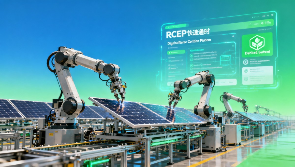 RCEP Digital Green Origin Platform Cuts PV Export Clearance to 48 Hours RCEP Digital Green Origin Platform Cuts PV Export Clearance to 48 Hours