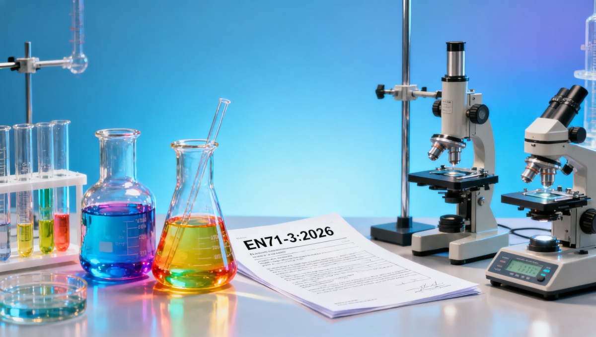 EU EN71-3:2026 Appendix F Takes Effect: Soluble Barium Limit Tightened to 5mg|kg EU EN71-3:2026 Appendix F Takes Effect: Soluble Barium Limit Tightened to 5mg|kg