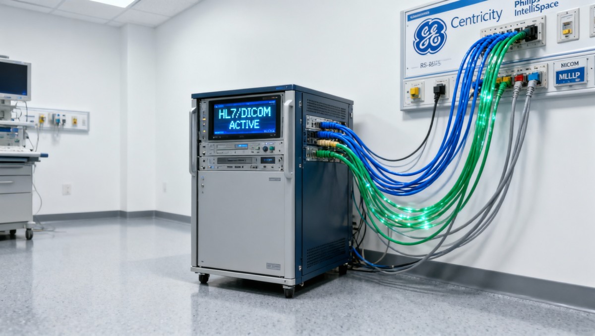 Healthcare management software that actually integrates with legacy hospital hardware Healthcare management software that actually integrates with legacy hospital hardware
