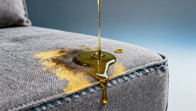 Upholstery fabrics labeled 'stain-resistant' — but fail on common food oils. What lab tests miss in real use