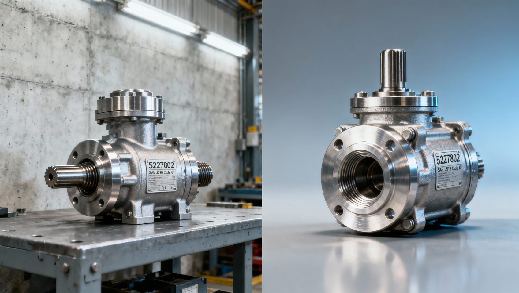 Is the 5227802 steering pump compatible with SEM655D, SEM656D, and SEM660D loaders — or are there critical fitment differences?
