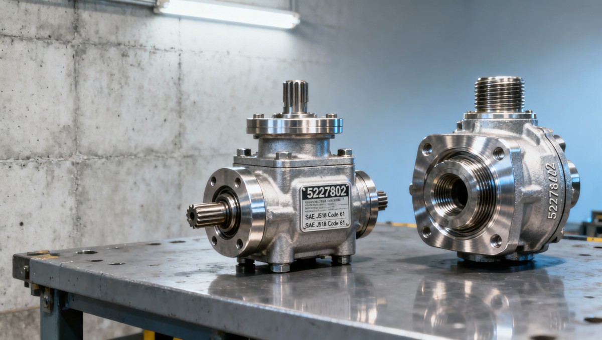 Is the 5227802 steering pump compatible with SEM655D, SEM656D, and SEM660D loaders — or are there critical fitment differences?
