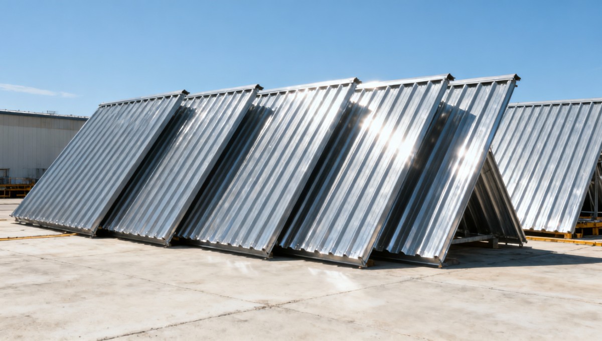 Corrugated steel roofing sheets that meet ASTM A653—but buckle under thermal cycling Corrugated steel roofing sheets that meet ASTM A653—but buckle under thermal cycling