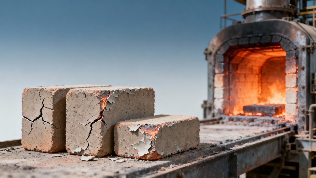 Refractory bricks that passed ASTM C43 refractoriness tests — but failed under thermal cycling Refractory bricks that passed ASTM C43 refractoriness tests — but failed under thermal cycling