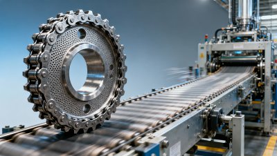 Machinery sprockets made with powder metallurgy — stronger on paper, weaker in high-vibration setups