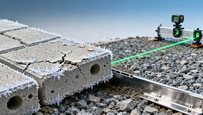 Why permeable concrete pavers fail faster in freeze-thaw climates