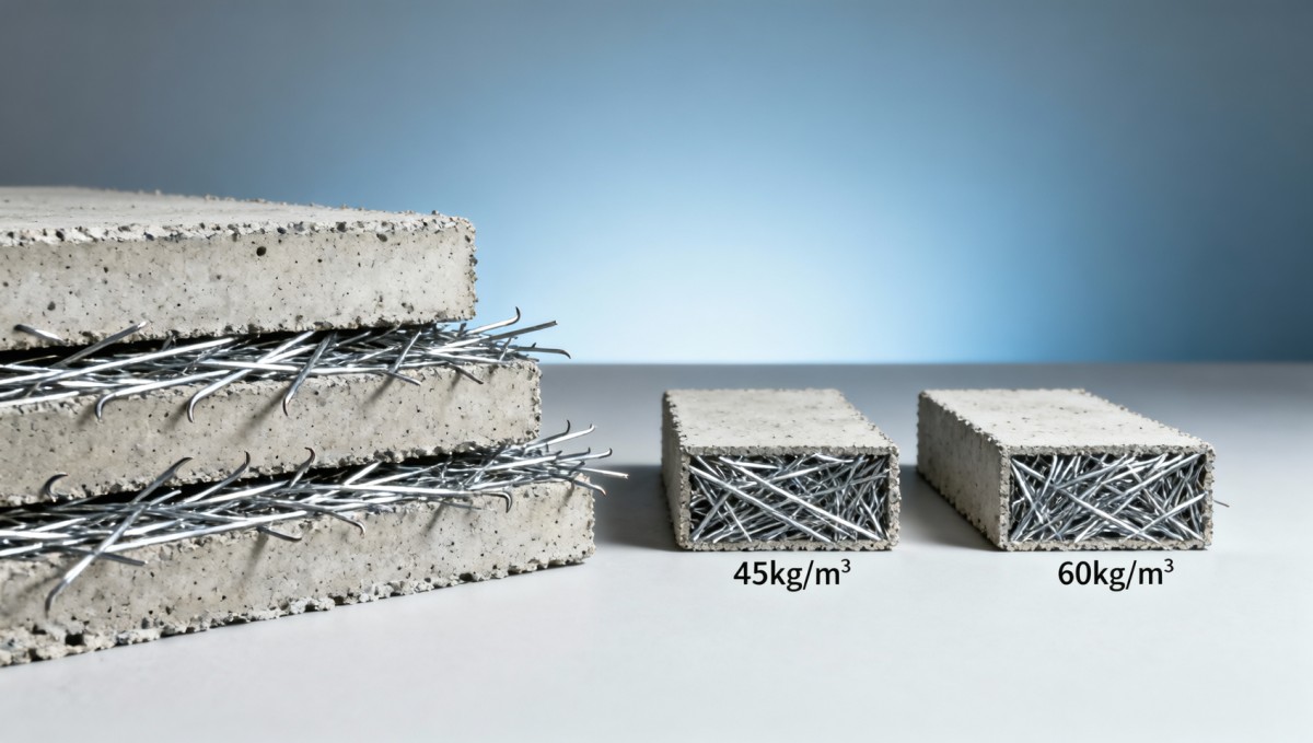 Steel fiber for concrete: when dosage doesn’t scale linearly with strength gain Steel fiber for concrete: when dosage doesn’t scale linearly with strength gain