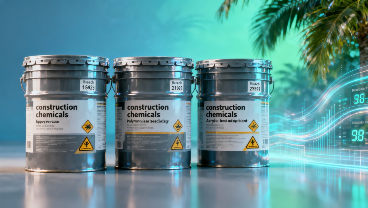 Construction chemicals that lose effectiveness after 90 days in tropical storage Construction chemicals that lose effectiveness after 90 days in tropical storage