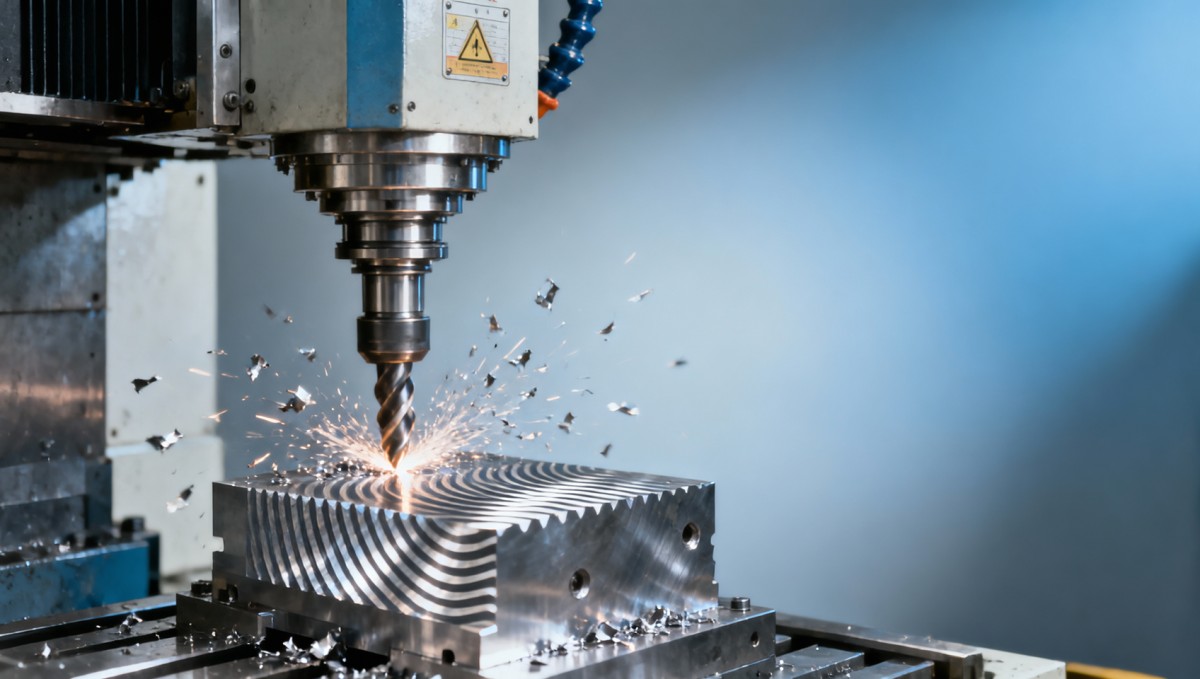 Milling process chatter marks — is your feed rate hiding a toolpath flaw? Milling process chatter marks — is your feed rate hiding a toolpath flaw?