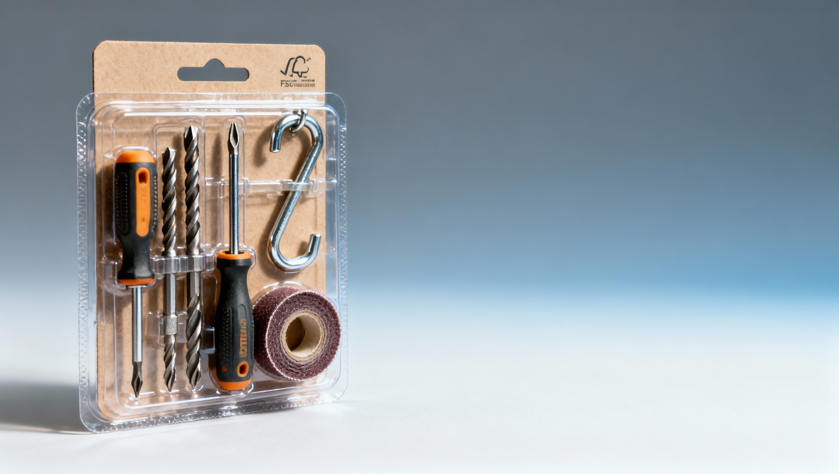 DIY supplies packaging waste — why blister packs still outperform eco alternatives on shelf impact