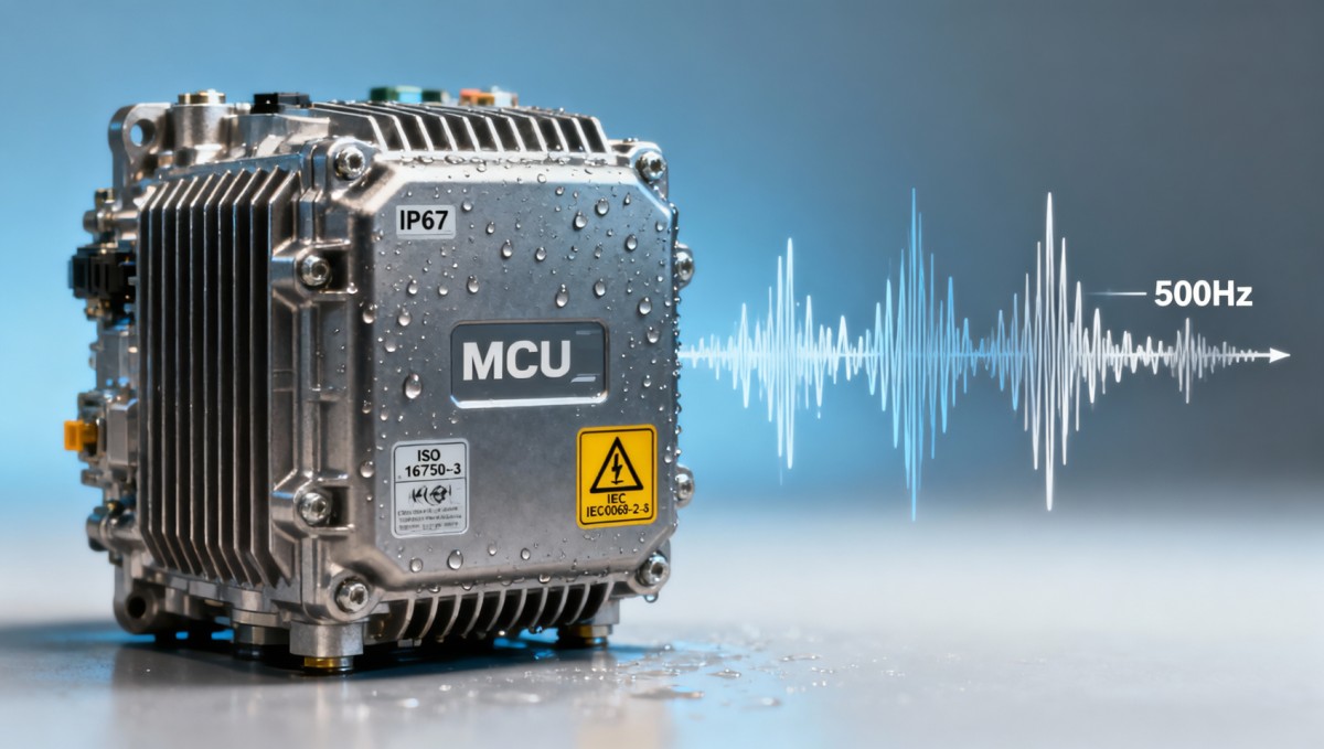 Electric vehicle parts with IP67 rating—does that include vibration resistance at 500Hz?