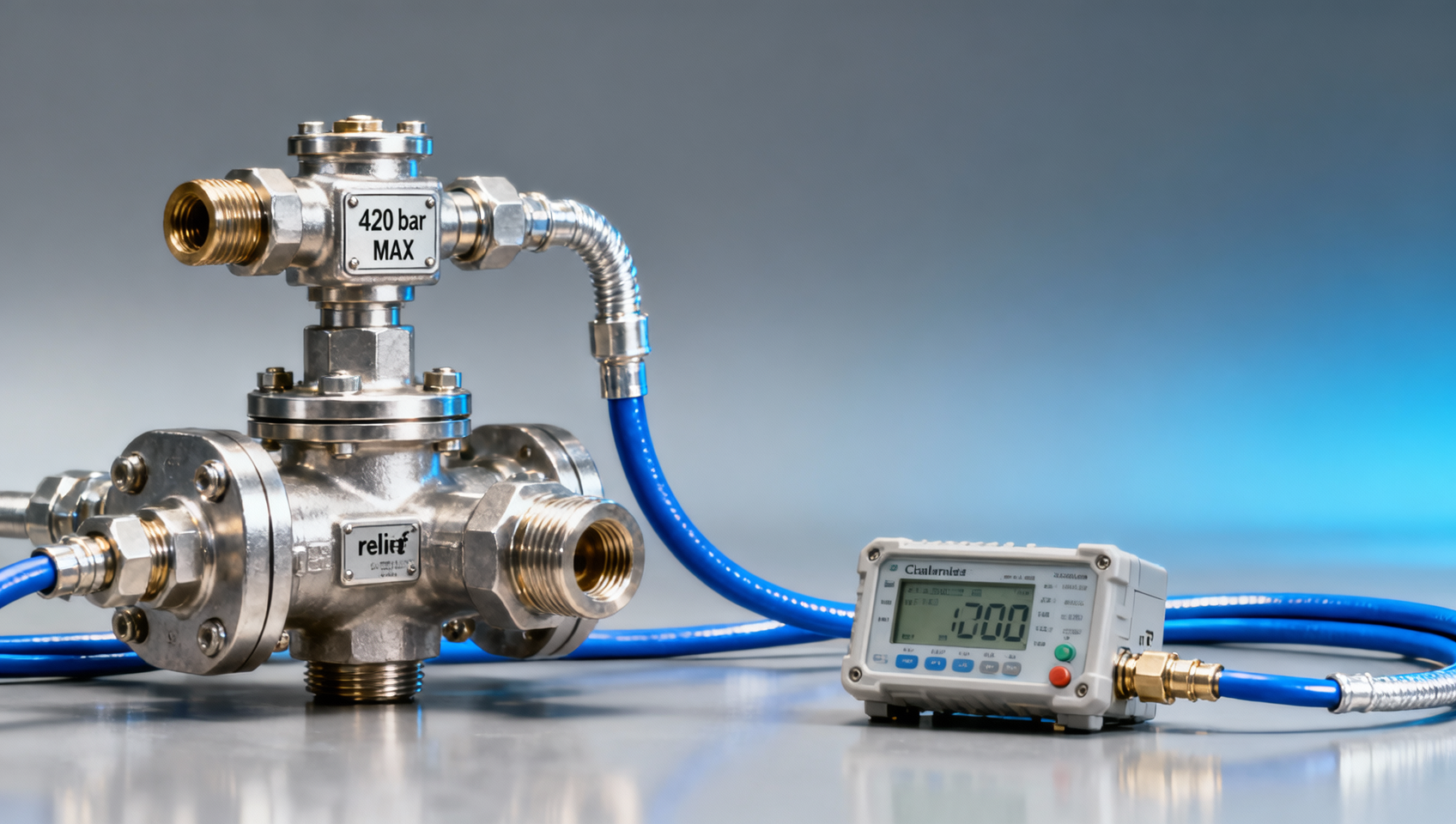 Hydraulic parts rated for 300 bar—but actual system spikes hit 420 bar. Is your relief valve calibrated?