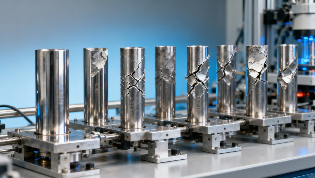 Surface treatment for stainless steel that fails under cyclic thermal stress Surface treatment for stainless steel that fails under cyclic thermal stress