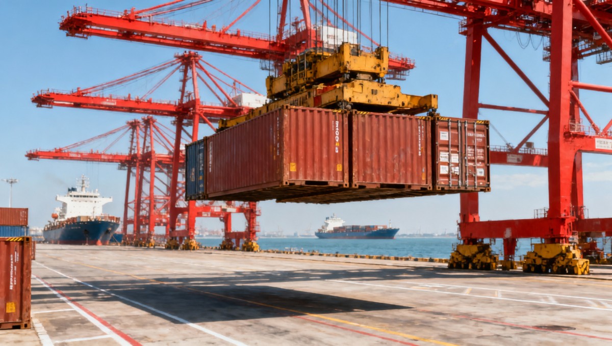 China Port Container Throughput Drops 9 China Port Container Throughput Drops 9