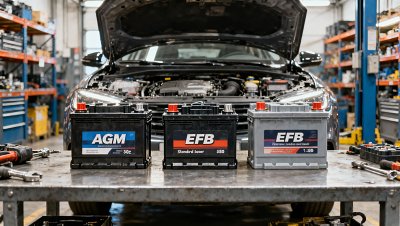 Car Batteries Price by Type: AGM, EFB or Standard
