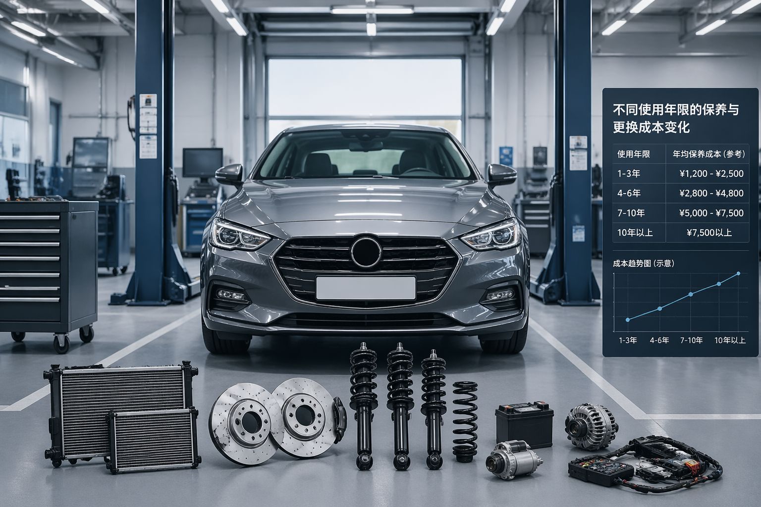 Why Car Maintenance Cost Changes So Much by Vehicle Age