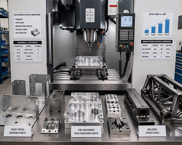 CNC Machining Cost Drivers Hidden in Tolerance and Setup