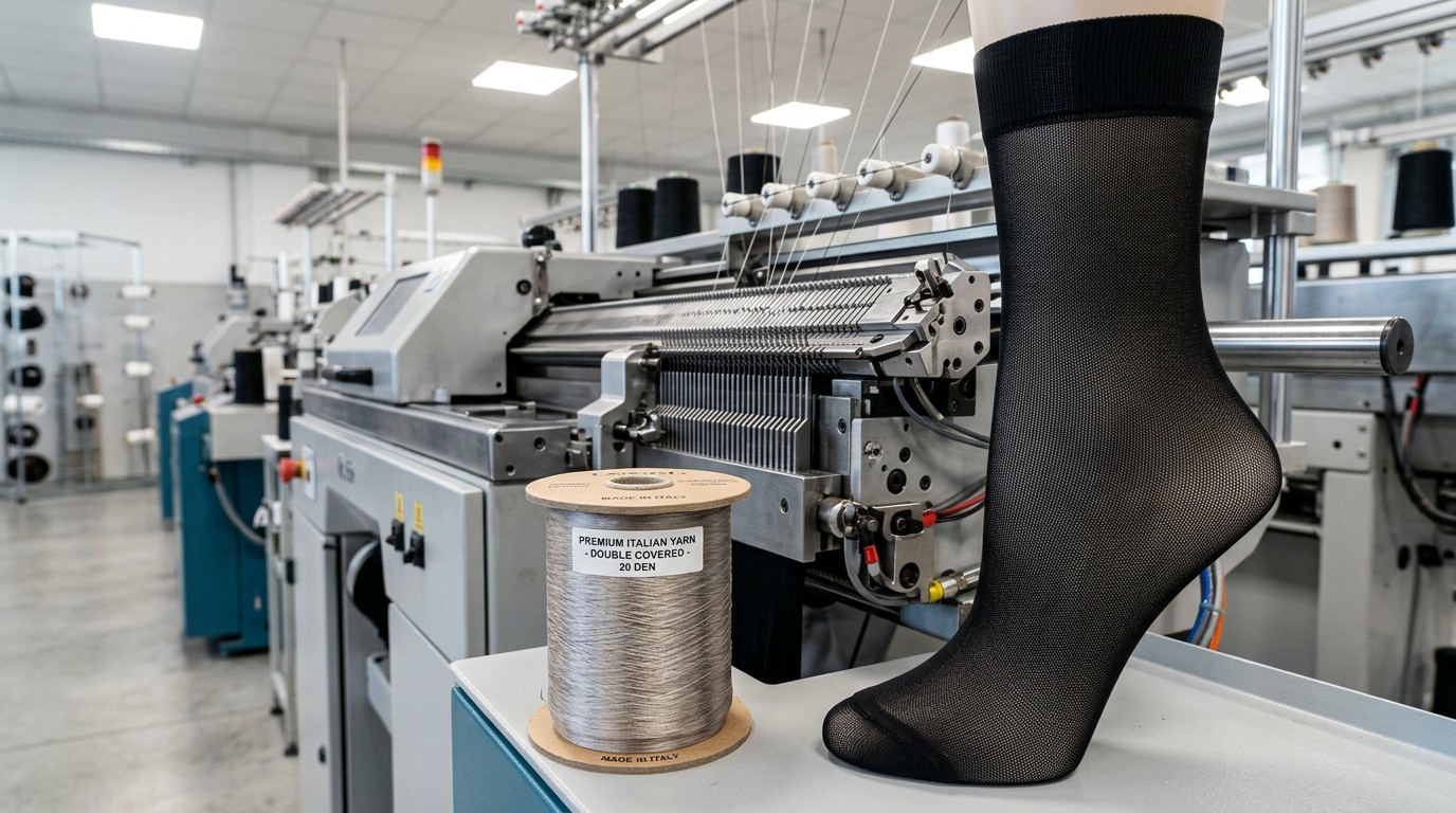 How to choose a hosiery manufacturer that balances durability with premium aesthetics.