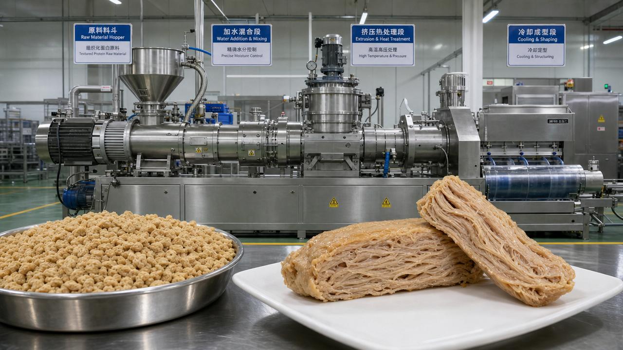 Plant-based protein processing: where texture problems usually begin