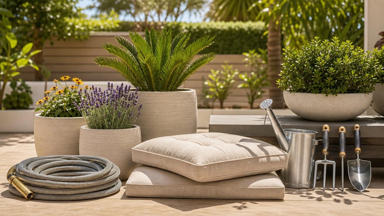 Outdoor garden supplies that wear out too fast in summer heat