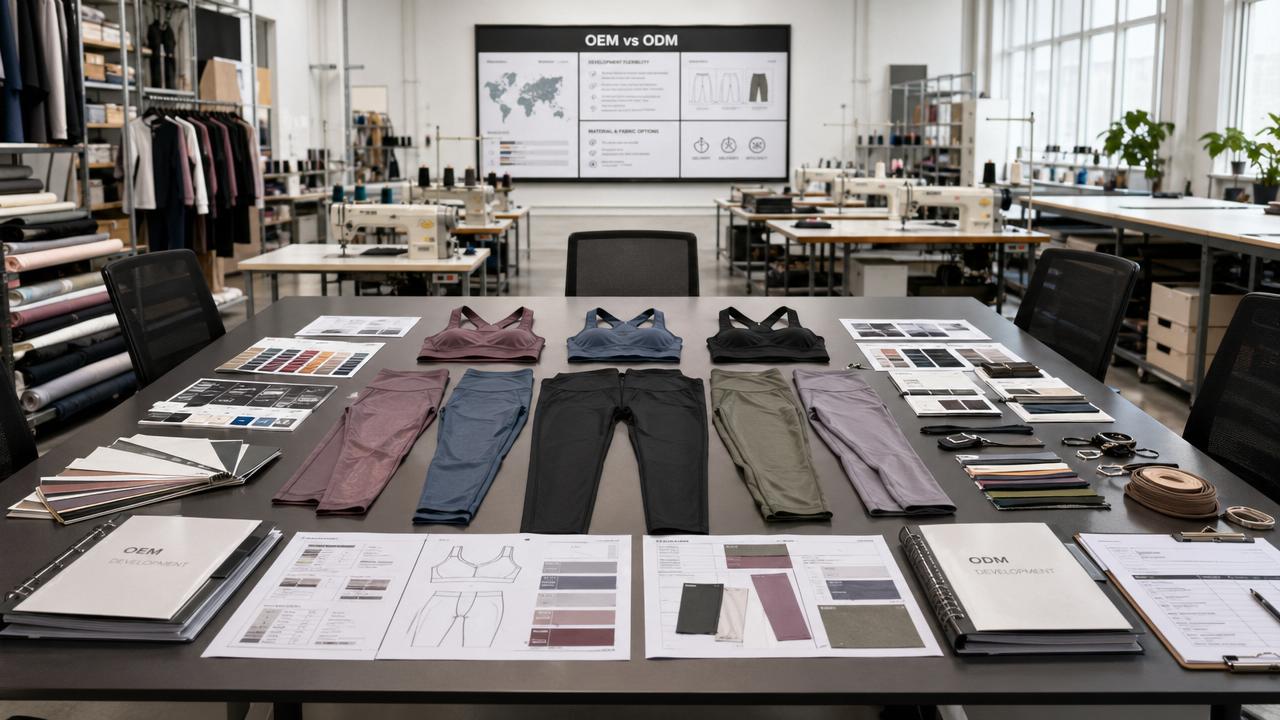 Activewear OEM vs ODM: Which Model Creates Fewer Delays?