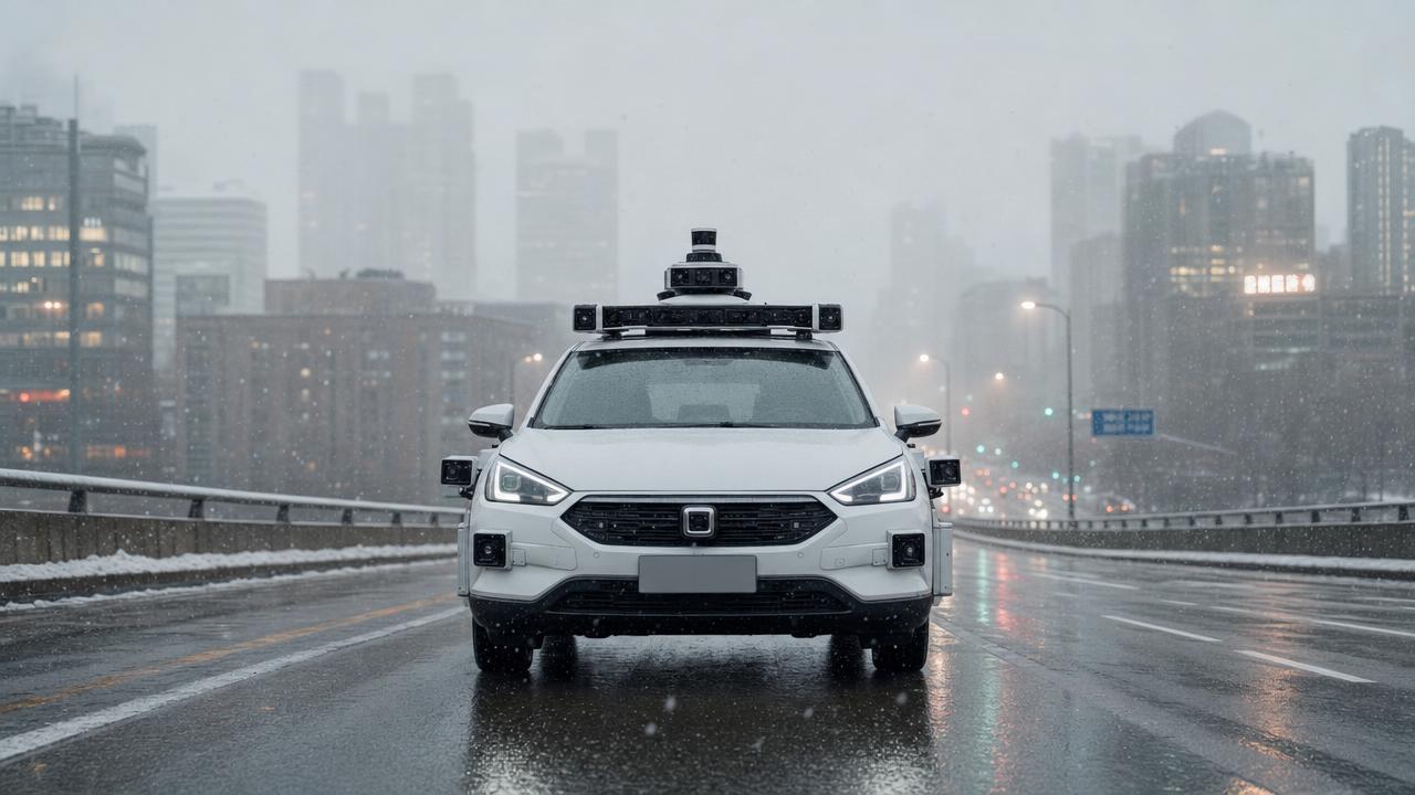 Which autonomous driving sensors fail first in bad weather?