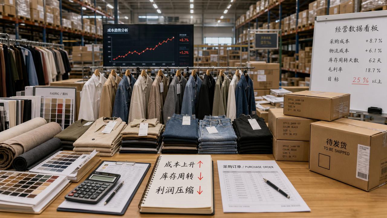 Wholesale fashion apparel margins shrink faster than expected