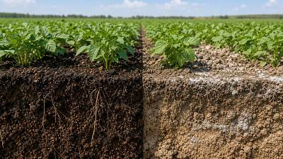 Organic fertilizers can solve one soil issue while creating another