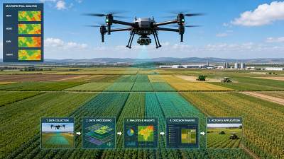 Precision farming drones are only as useful as the data workflow