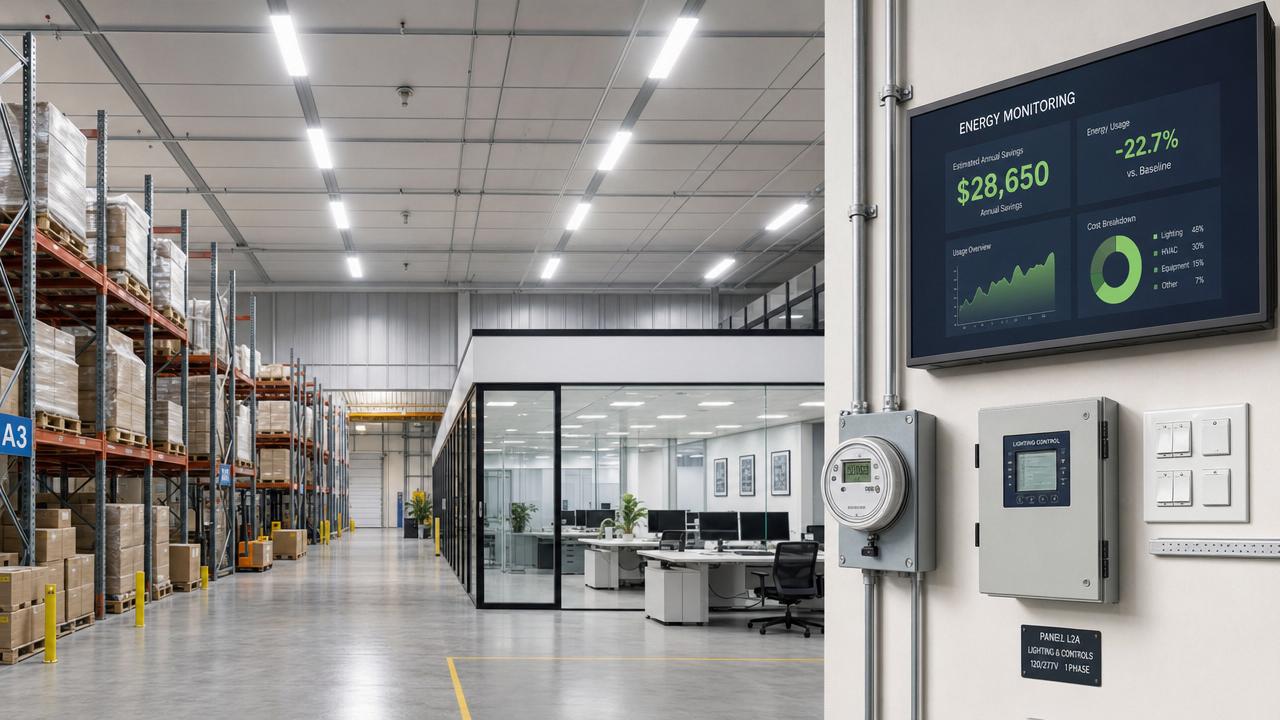 Commercial LED lighting upgrades often save less than expected