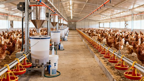 Poultry farming supplies that reduce disease risk in daily use