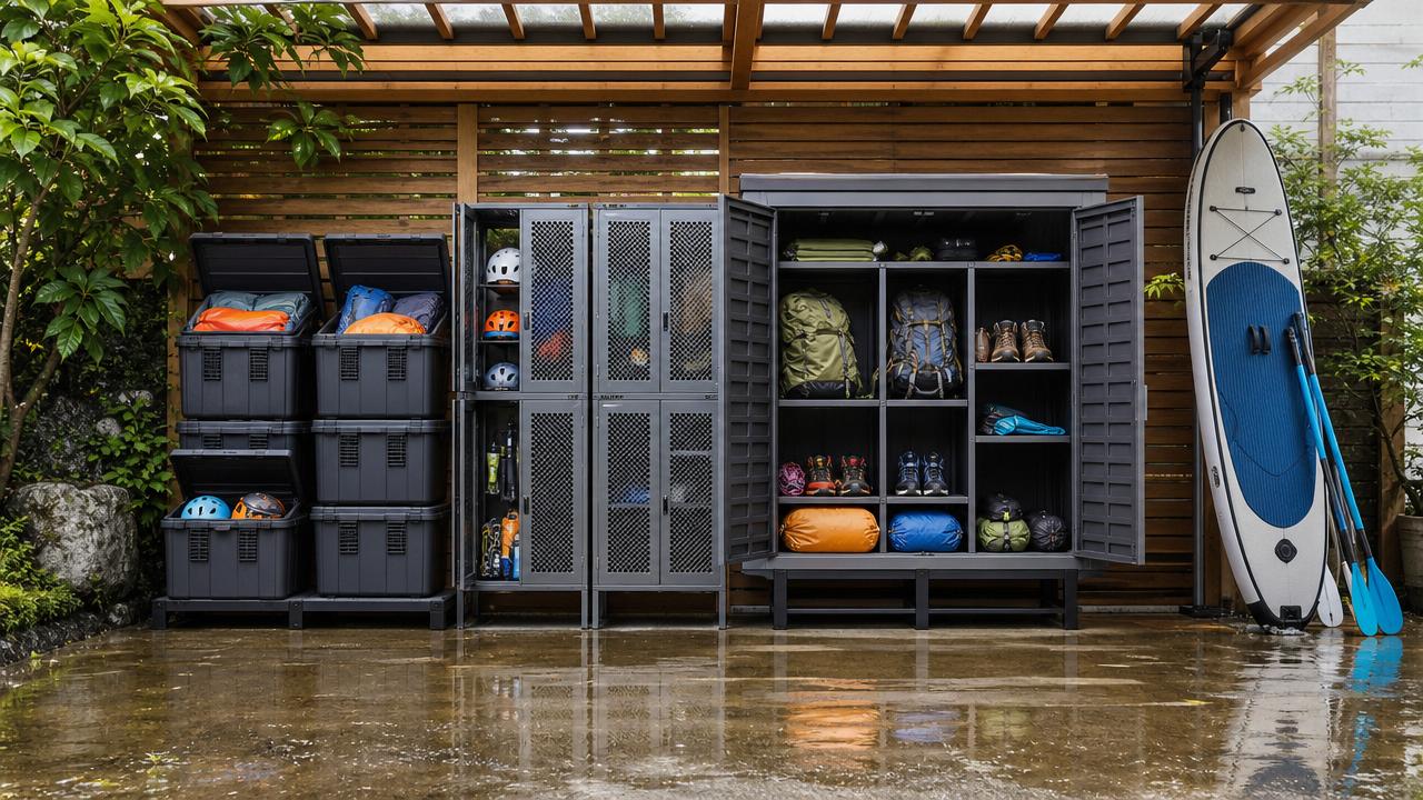 Outdoor Storage Solutions That Actually Hold Up in Wet Seasons