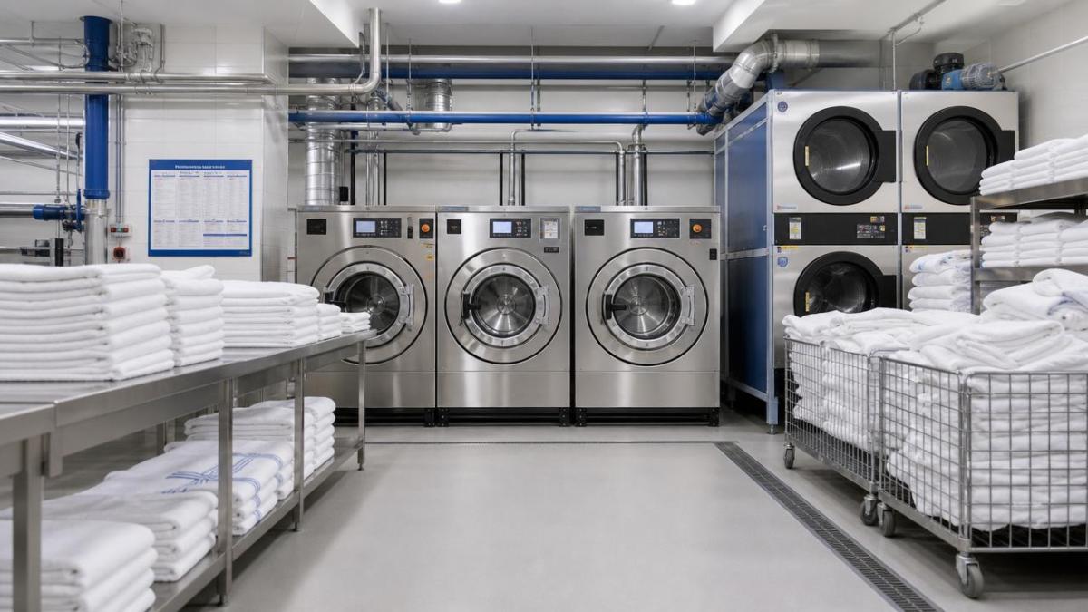 Hotel laundry equipment costs that often get missed Hotel laundry equipment costs that often get missed