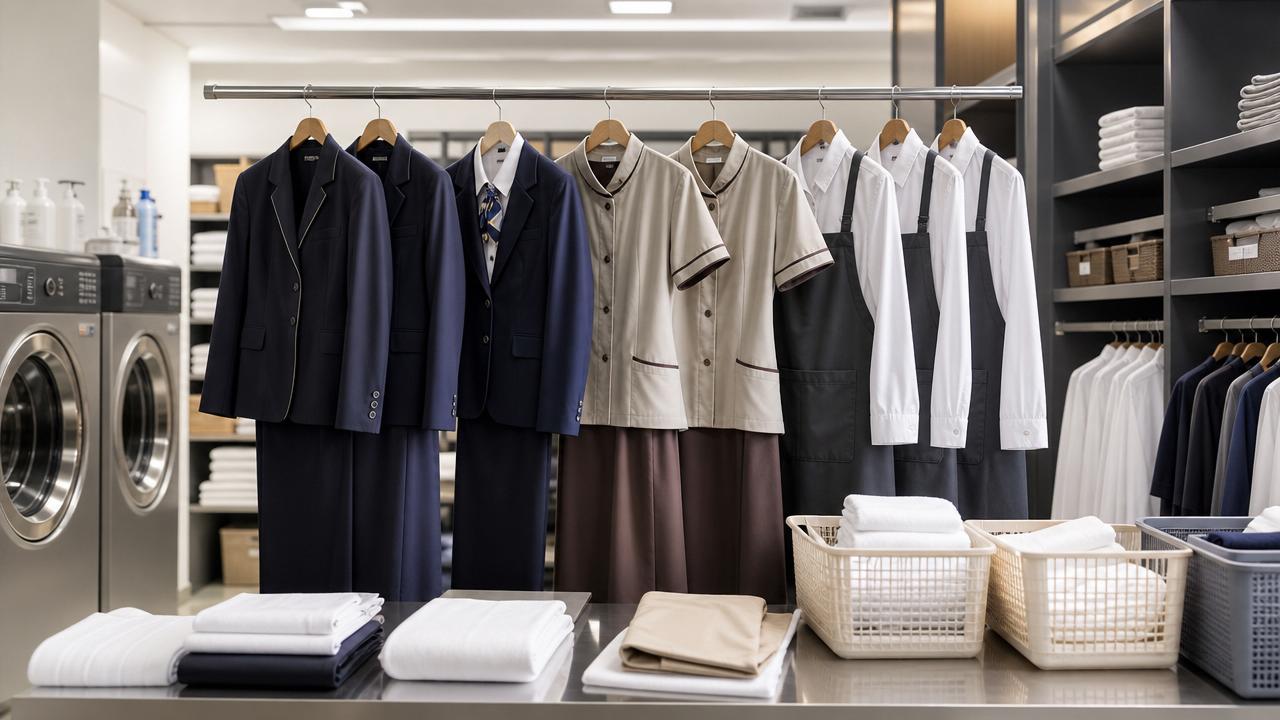 Hospitality uniforms that hold up after frequent washing