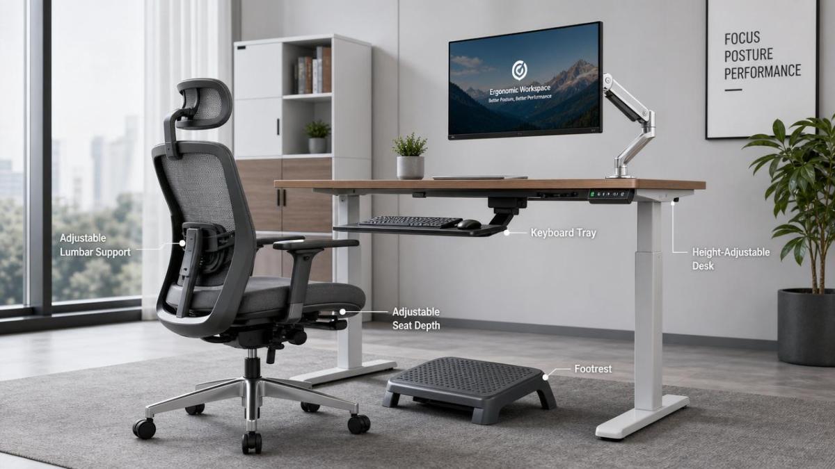 How to compare ergonomic office furniture for all-day use