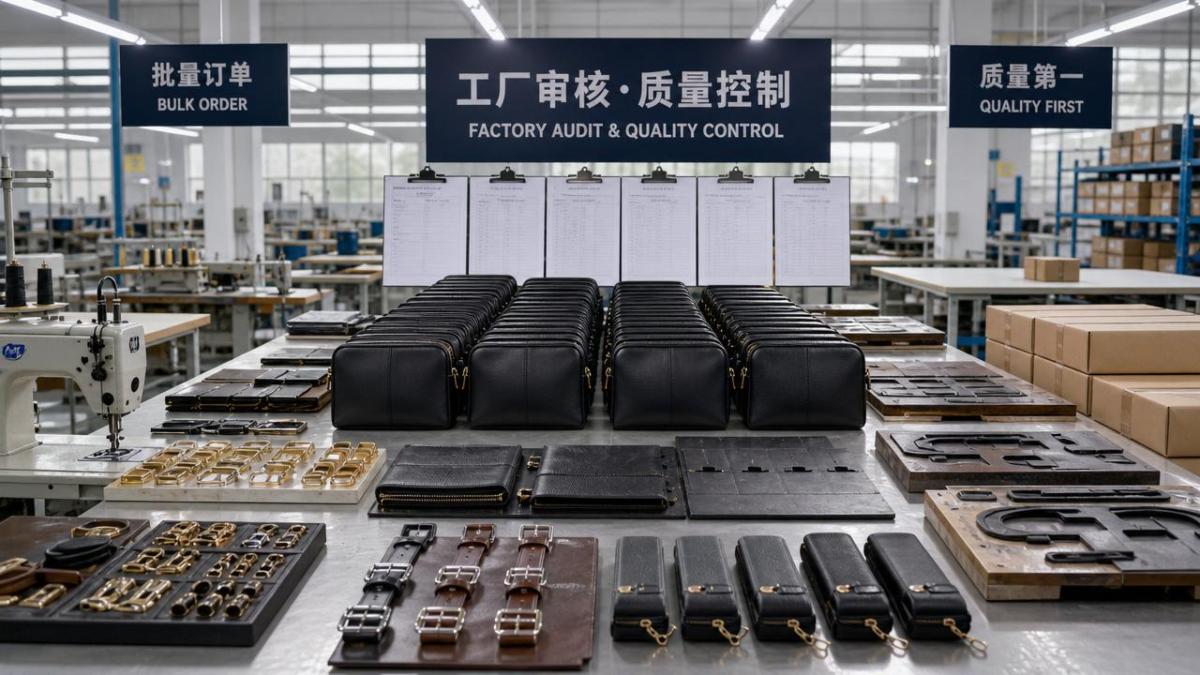 How to Vet a Leather Goods Factory Before Bulk Orders