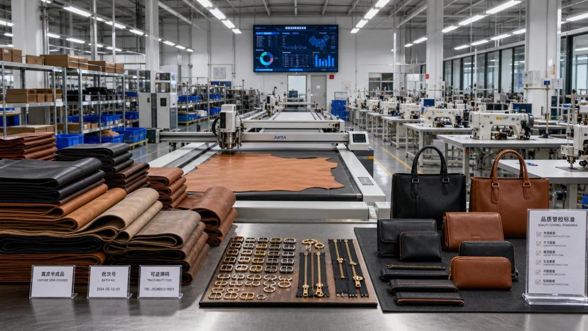 What Makes a Leather Goods Factory Consistent at Scale?