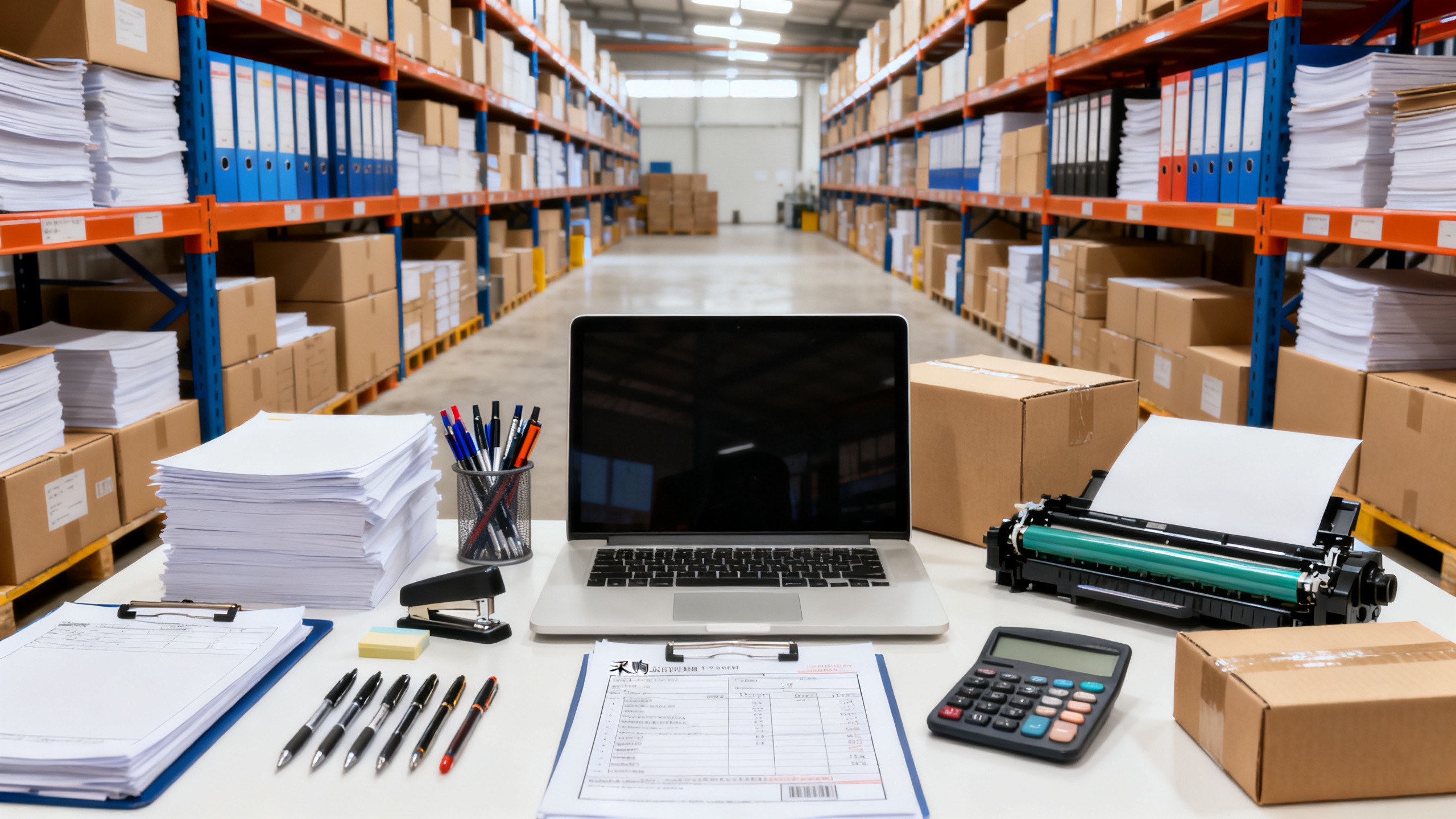 What affects office supplies wholesale costs most
