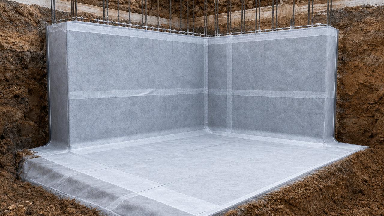 When does a bentonite waterproofing blanket work best