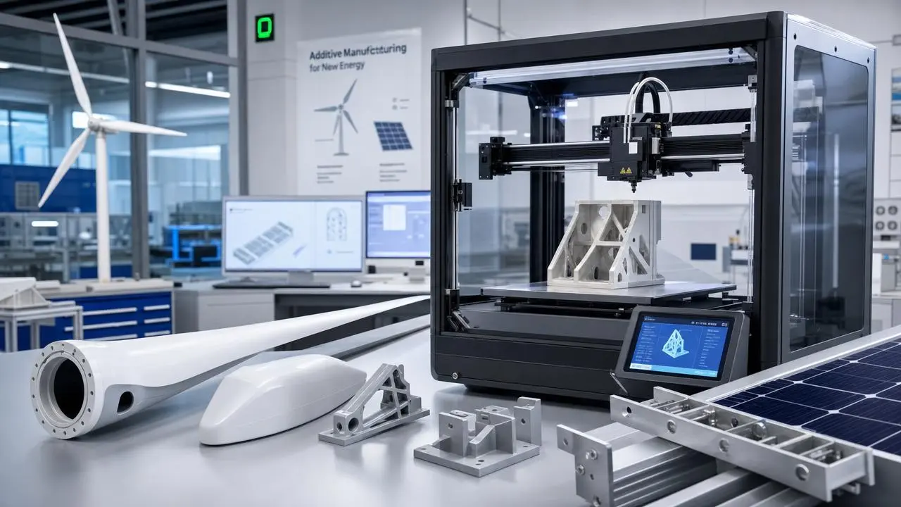 3D Printing in Renewable Energy: The Complete Guide to Applications, Materials, and Future Trends