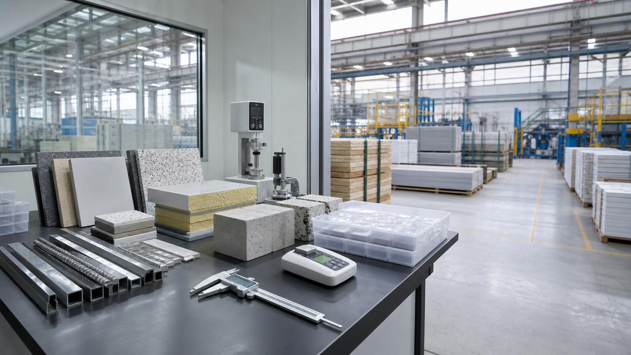 Building Materials Manufacturer Quality Checklist