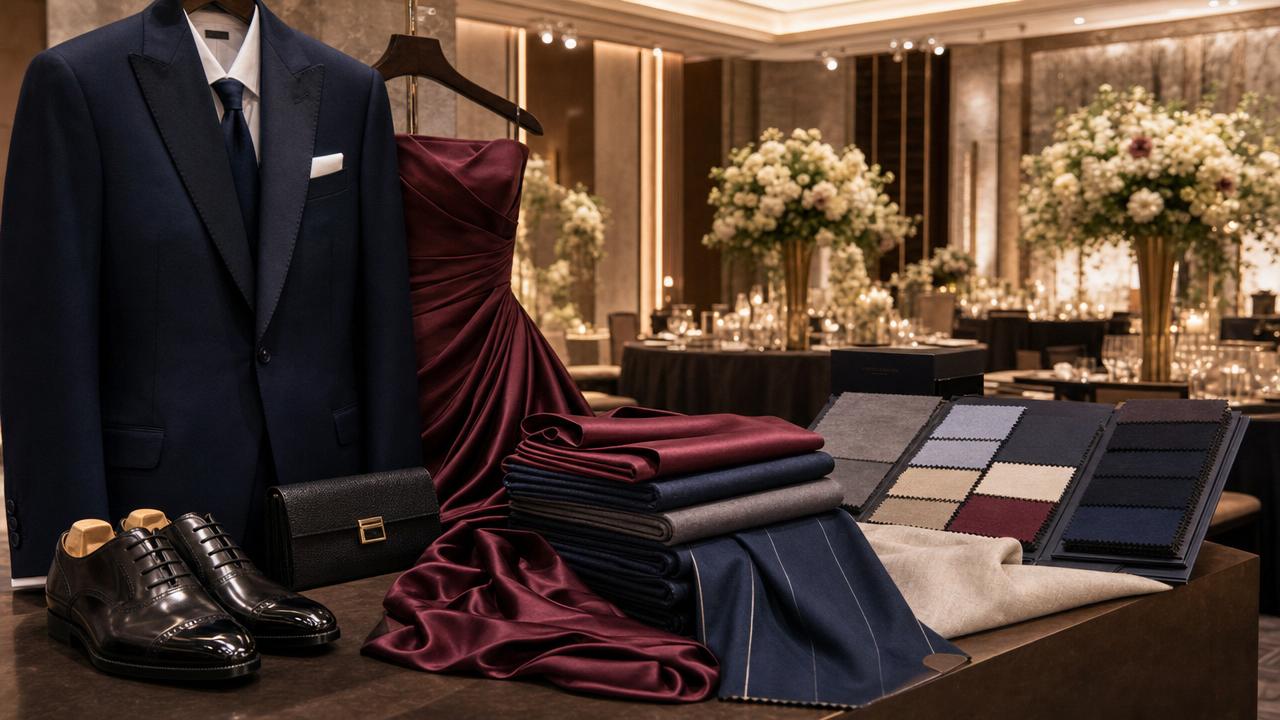 Formal Wear for Weddings: Fit and Fabric Guide