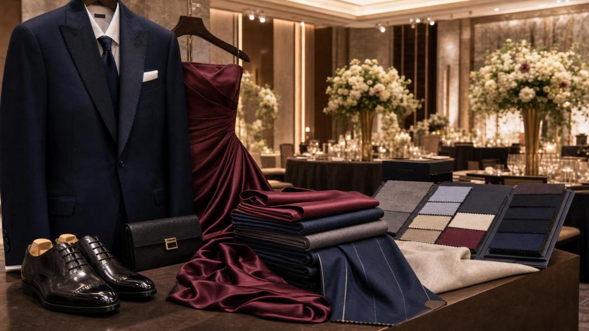 Formal Wear for Weddings: Fit and Fabric Guide Formal Wear for Weddings: Fit and Fabric Guide