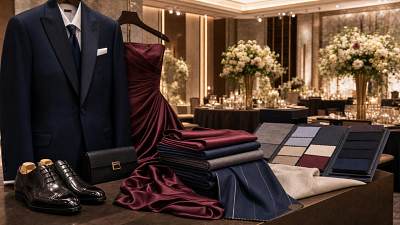 Formal Wear for Weddings: Fit and Fabric Guide