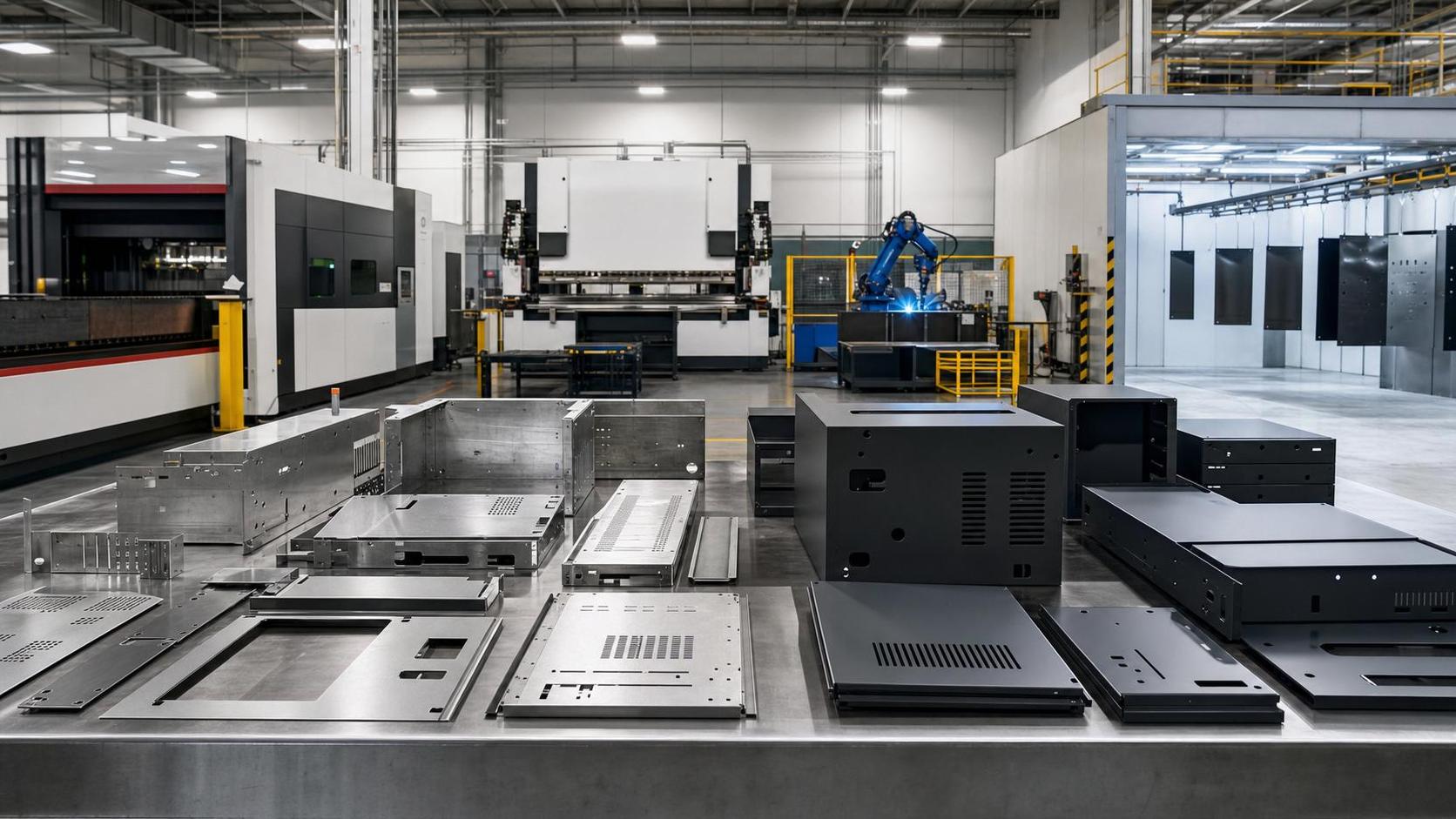 Sheet Metal Fabrication Processes Explained: Cutting, Bending, Welding, and Finishing