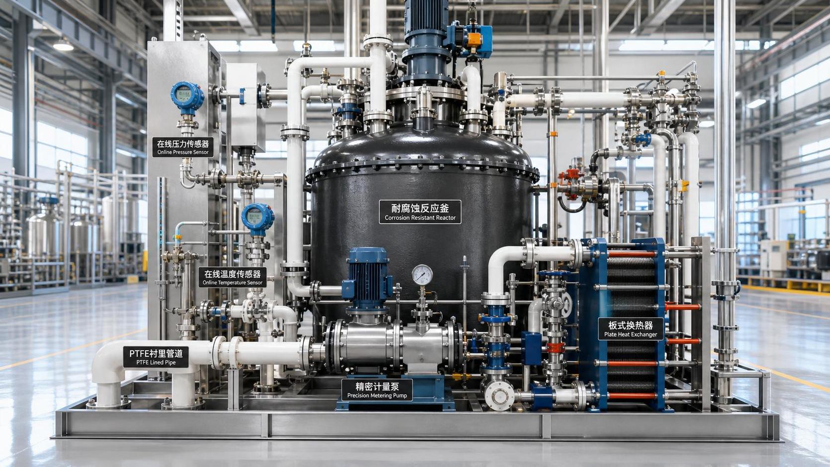 How to Choose Chemical Processing Equipment for Corrosive Materials and Tight Tolerances