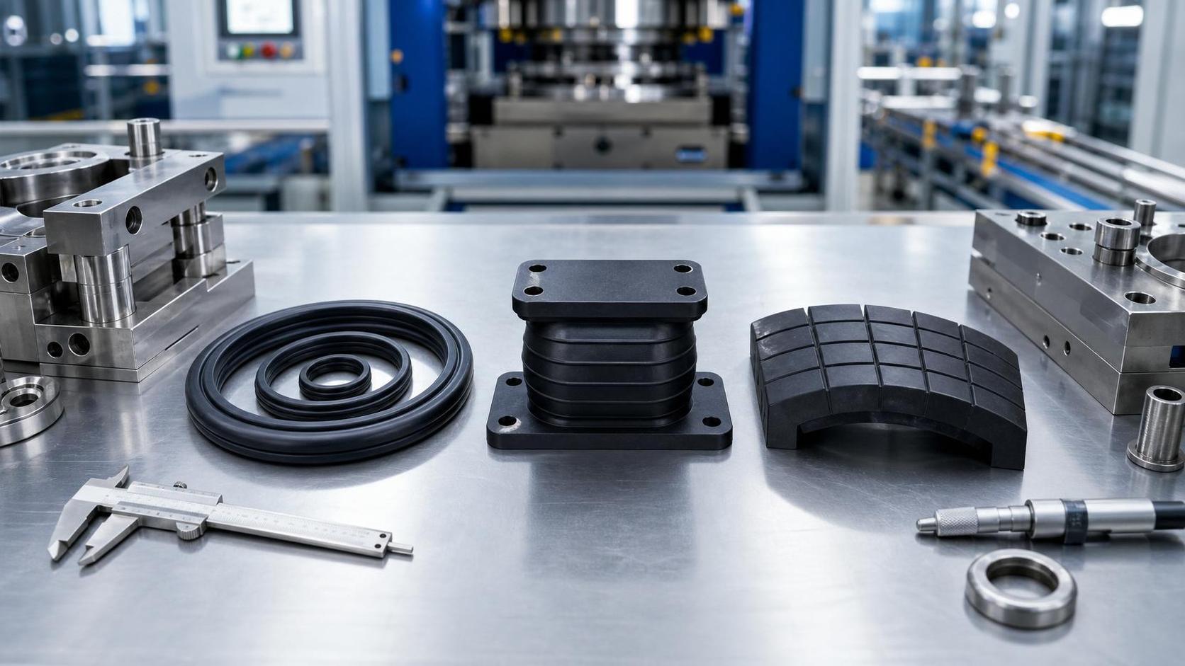How to Choose Custom Rubber Products for Sealing, Vibration Control, and Wear Resistance