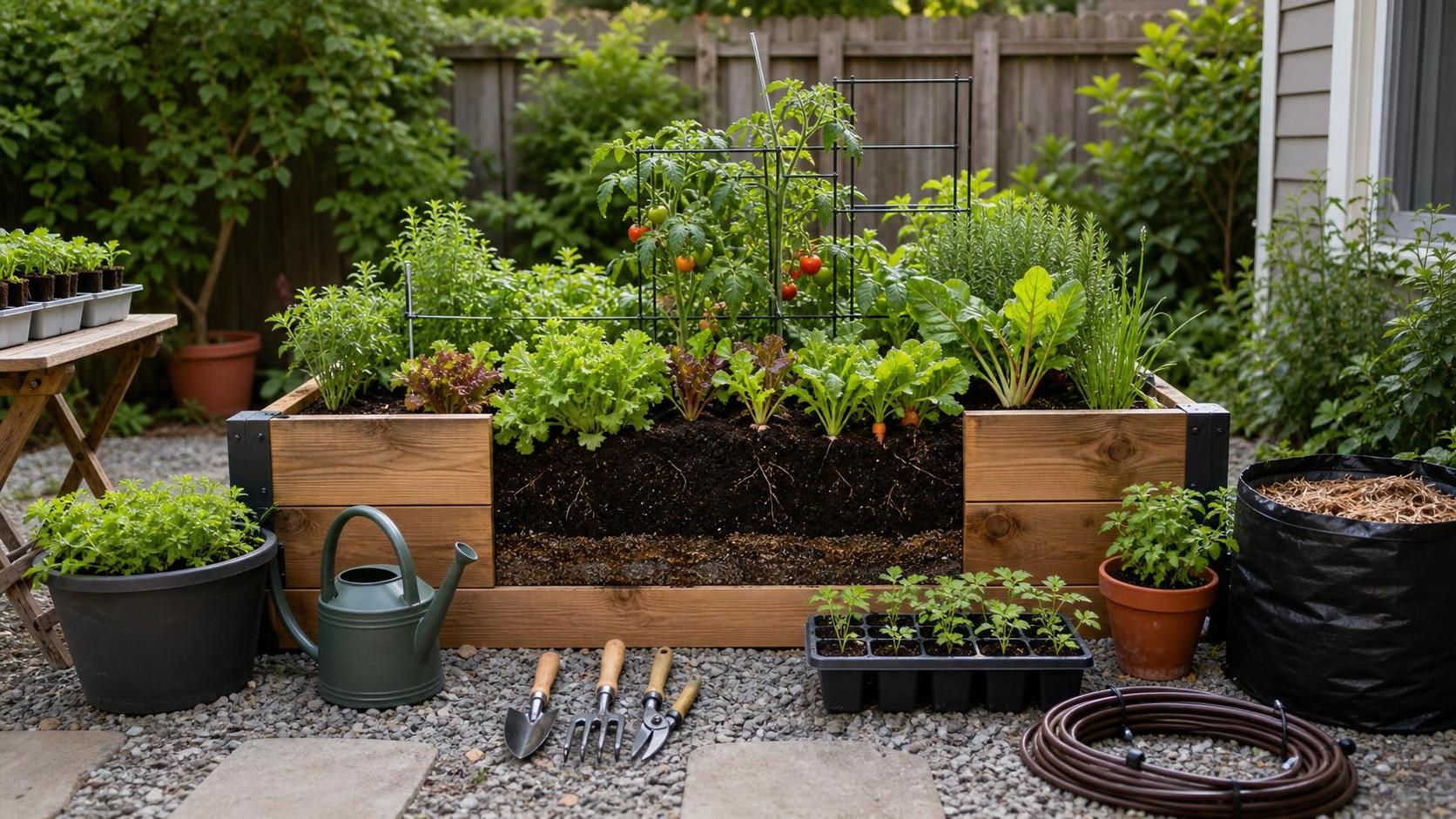 How to Choose Garden Supplies for Small Yards, Raised Beds, and Seasonal Planting